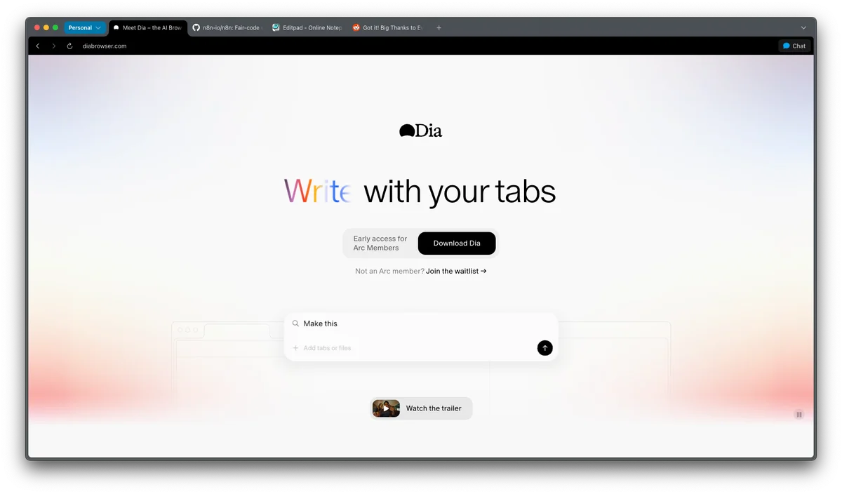 Dia Browser Review: Is This the AI-Powered Future of Web Browse?